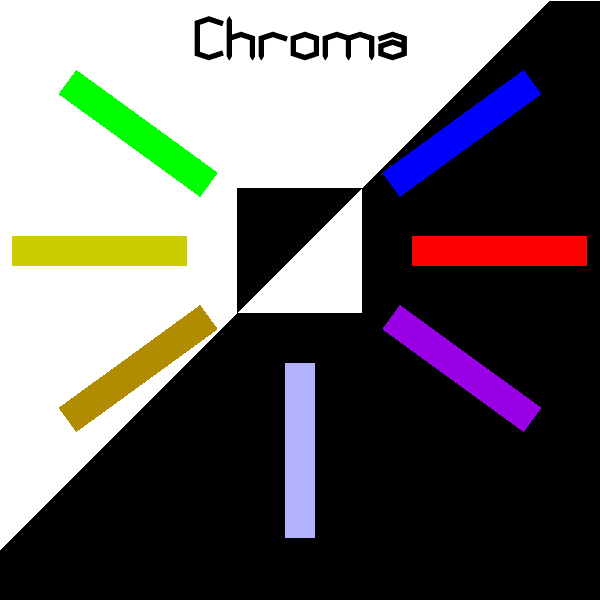 Chroma logo (with text)